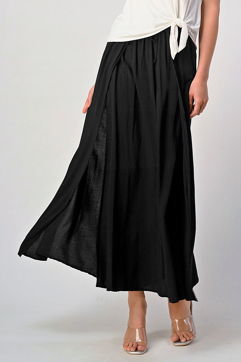 Flowy Maxi Skirt with Slits