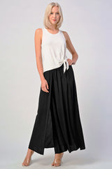 Flowy Maxi Skirt with Slits